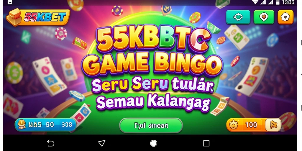 Screenshot gameplay menunjukkan keseruan bermain Bingo di 55KBET.