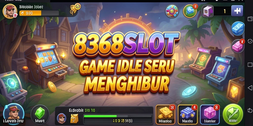 Tampilan gameplay menarik dari 8368SLOT dengan tema slot yang berbeda.