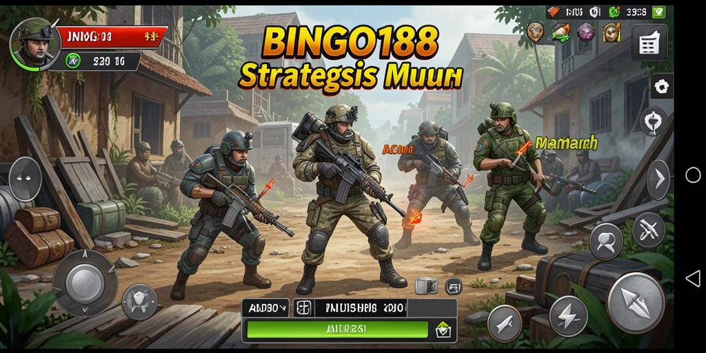 Tangkapan layar BINGO188 menampilkan strategi Tower Defense yang mendebarkan.