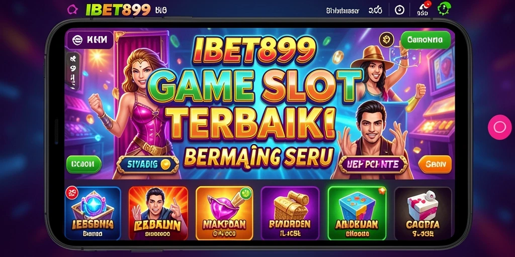 Tampilan menarik gameplay IBET899 dengan berbagai slot.