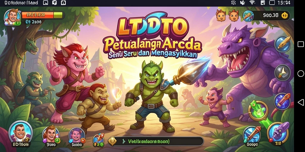 Tampilan gameplay LTDTOTO dengan aksi seru dan grafis yang menawan.