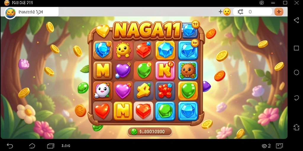 Tampilan gameplay seru dalam NAGA11 yang menantang dan memikat.