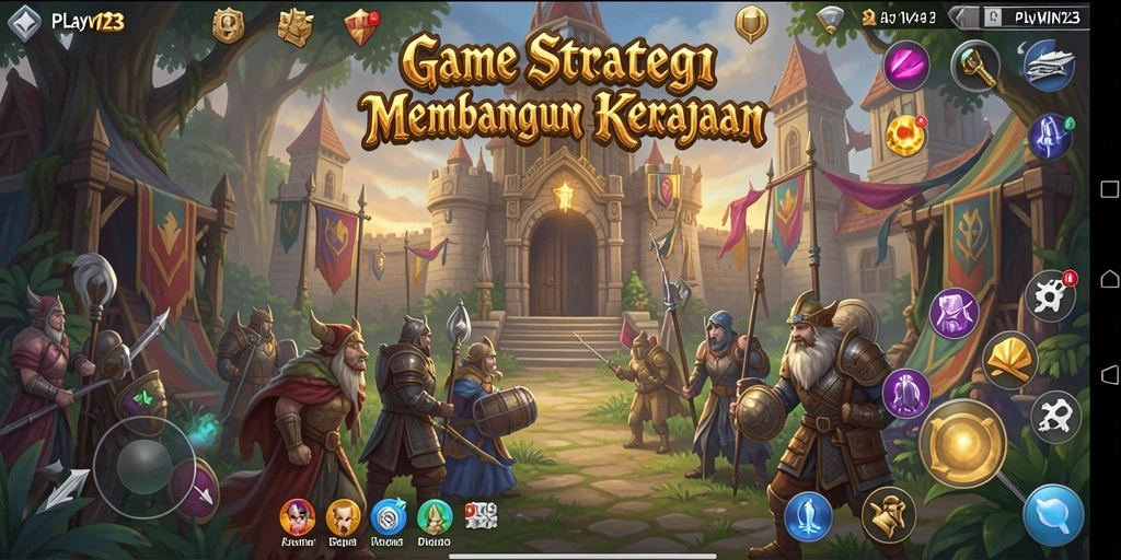 Tampilan gameplay seru dan menegangkan dari PLAYWIN123.