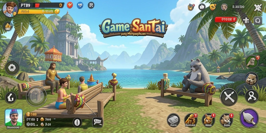 Menampilkan gameplay santai dan menyenangkan di PT89.