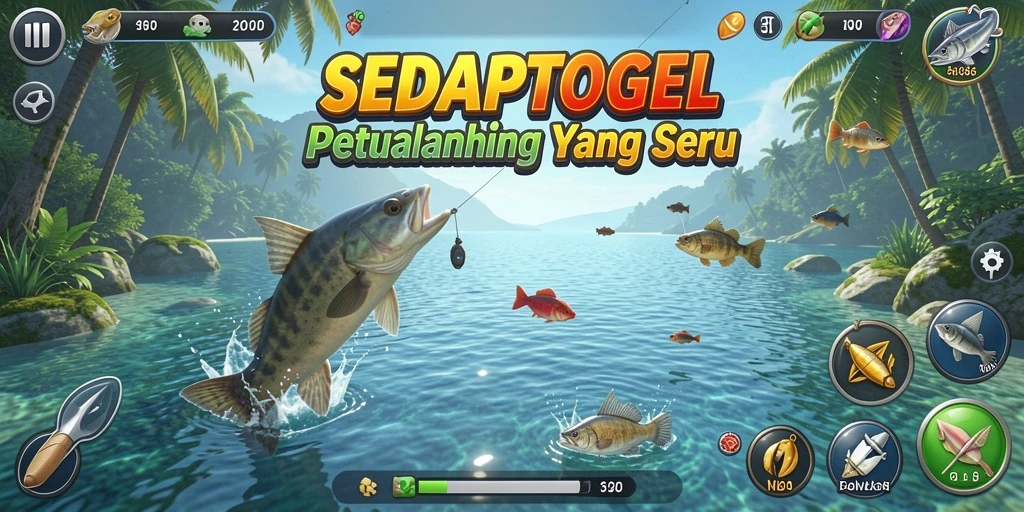 Tampilan gameplay SEDAPTOGEL yang seru dan menantang.